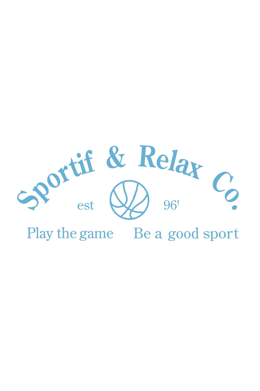 ТЕРМОТРАНСФЕР Sportif & relax голубой 25см*10,5см