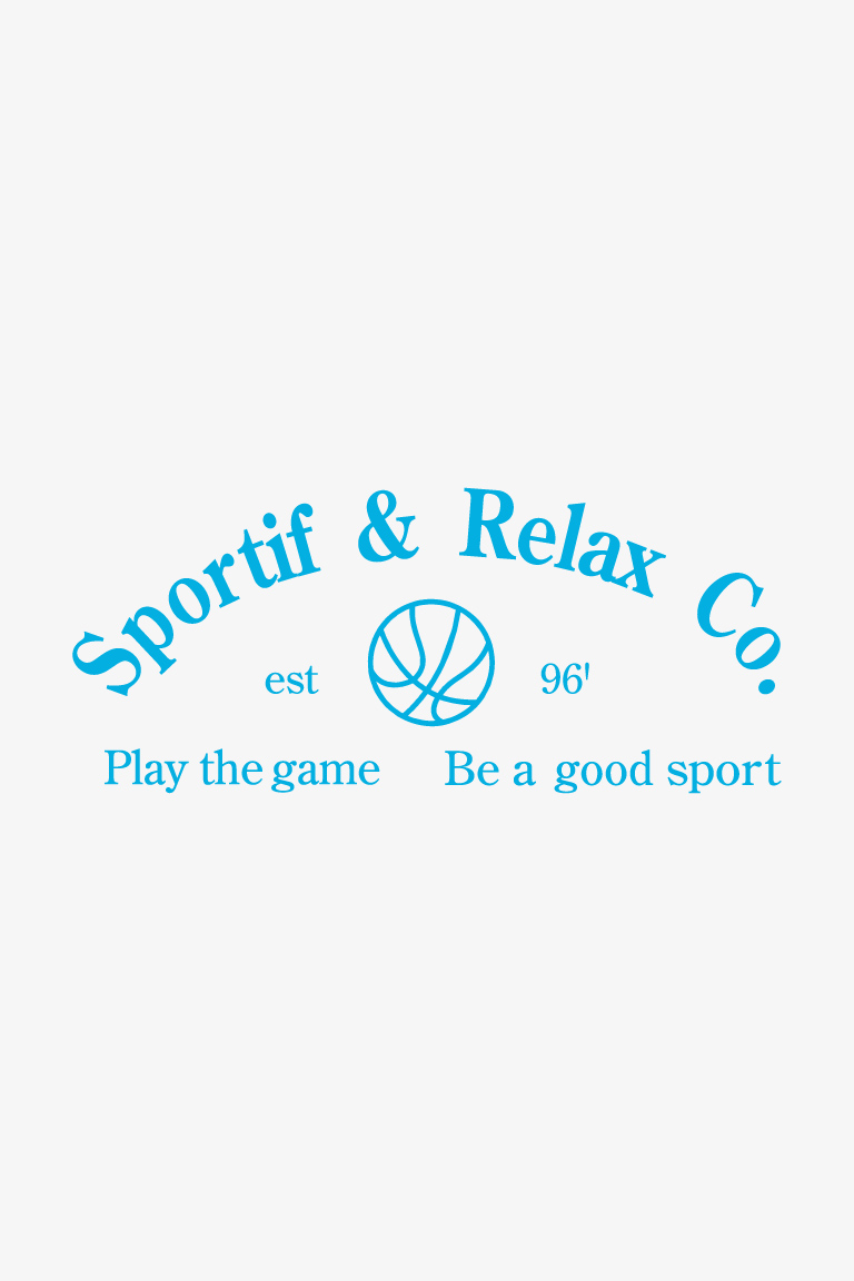 ТЕРМОТРАНСФЕР Sportif & relax голубой 25см*10,5см