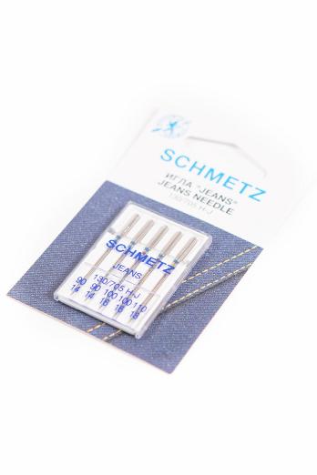 ИГЛА SCHMETZ ДЛЯ ДЖИНСЫ 130/705H-J №90 (2) 100 (2), 110 (5) ИГЛА SCHMETZ ДЛЯ ДЖИНСЫ 130/705H-J №90 (2) 100 (2), 110 (5)