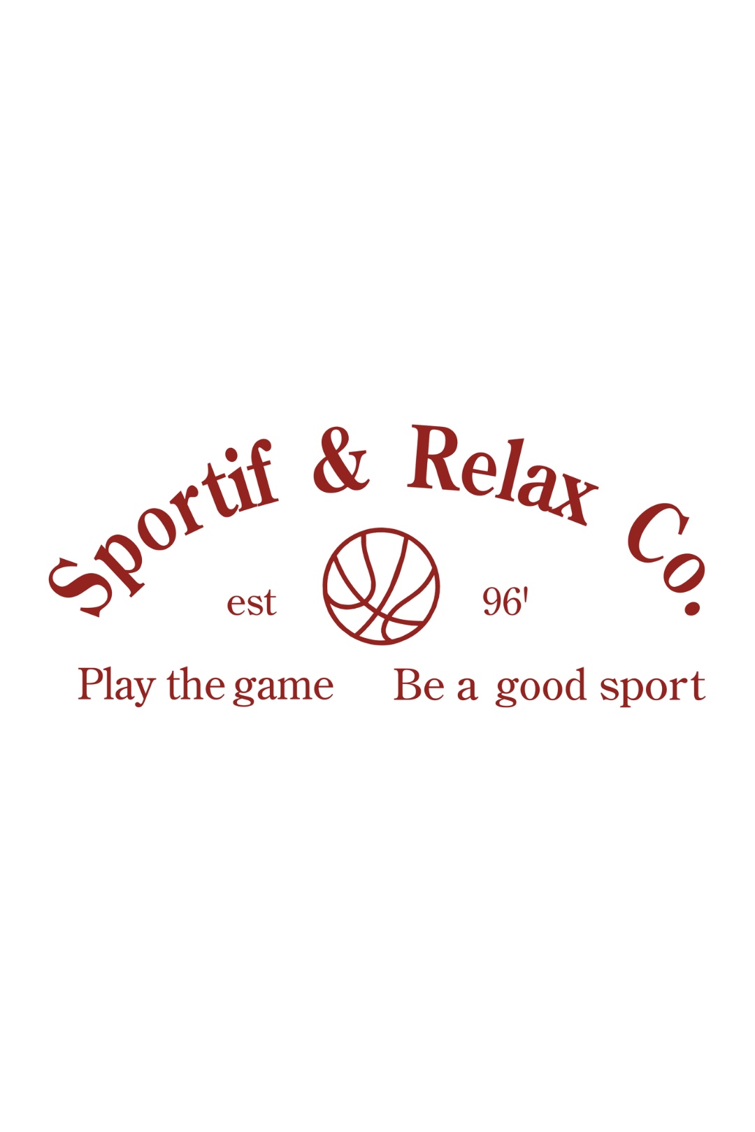 ТЕРМОТРАНСФЕР Sportif & relax красный 25см*10,5см