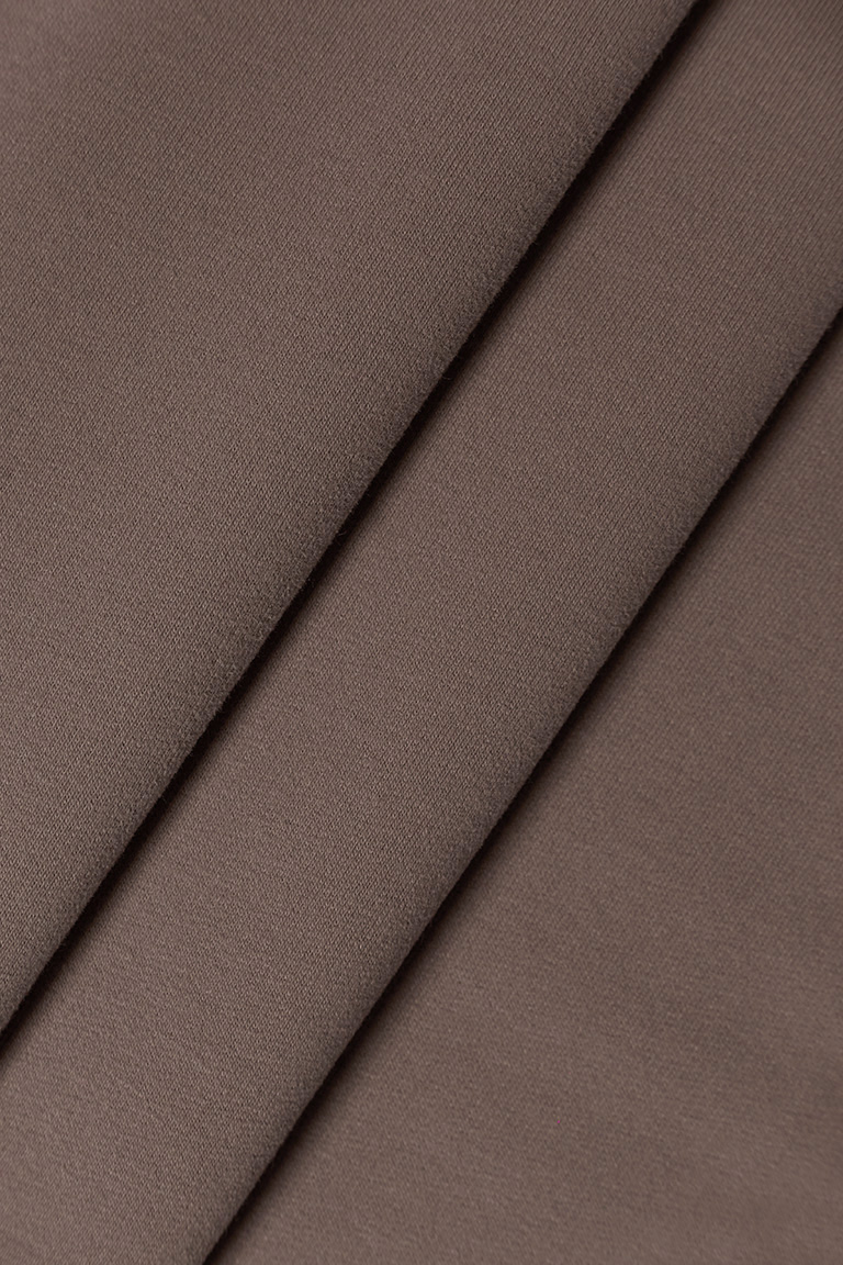 Футер 3х-нитка PEACH ПИЧ ТАУП 90%х/б/10%пэ -330 гр. 195 см