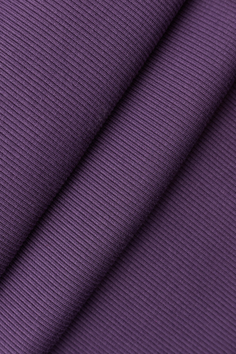 Кашкорсе СЛИВОВО-ЛИЛОВЫЙ 95%хб/5%эл, 400 гр/кв.м, чулок 60 см