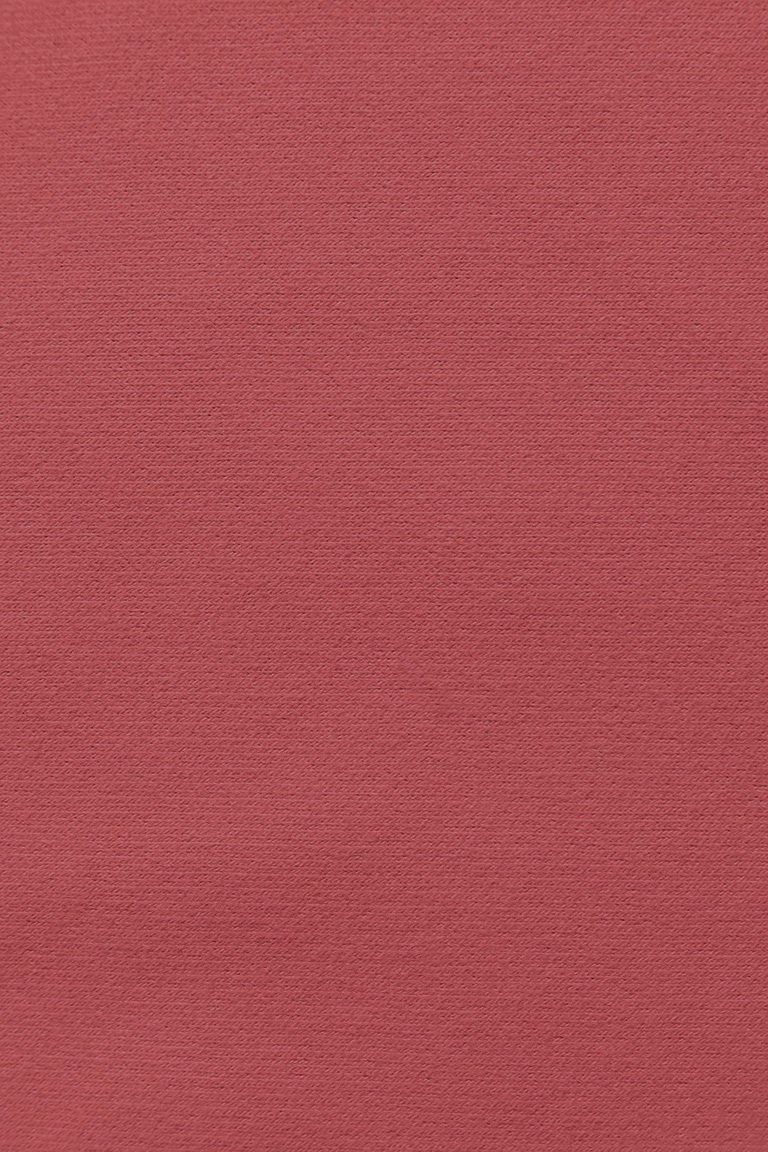 Футер 3х-нитка С ЕВРОНАЧЕСОМ ТОМАТНОЕ МОРОЖЕНОЕ PEACH EFFECT (ПИЧ) 90%хб/10%пэ, 370 гр/кв.м, 185 см