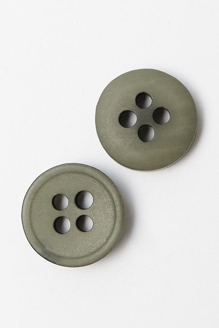 Пуговица Орегано матовая D13 мм 4 прокола