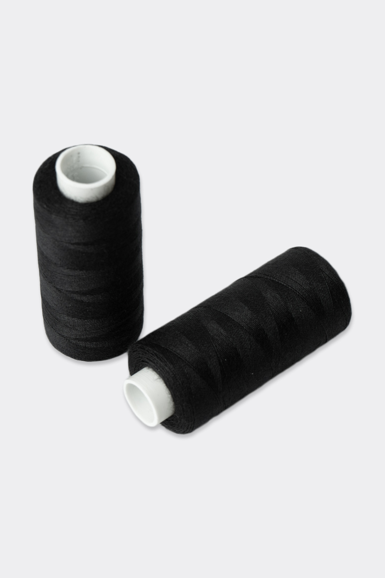Нитки Бытовые 200-ЧЕРНЫЙ Dor Tak 40/2-400 ярд. 100% п/э