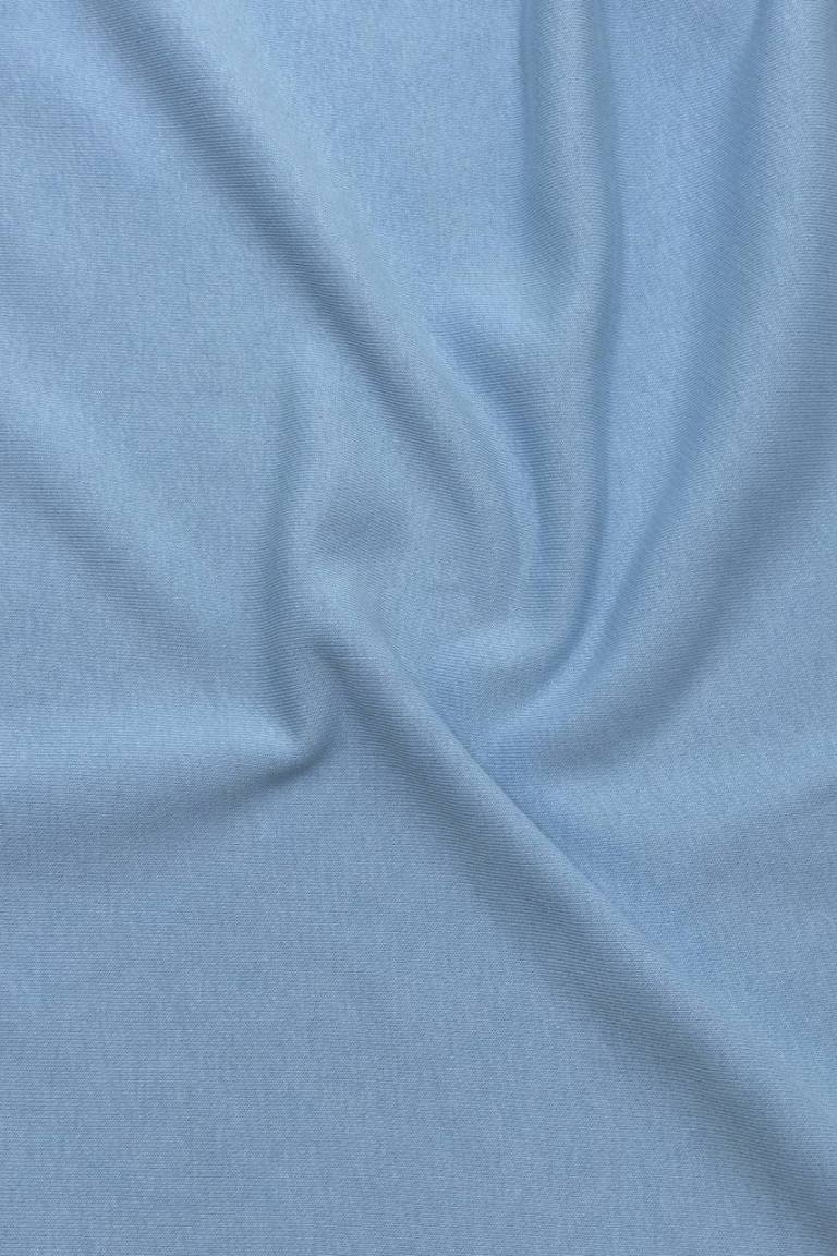 Футер 3х-нитка НЕБЕСНЫЙ 90%хб/10%пэ, 330 гр/кв.м, 180 см