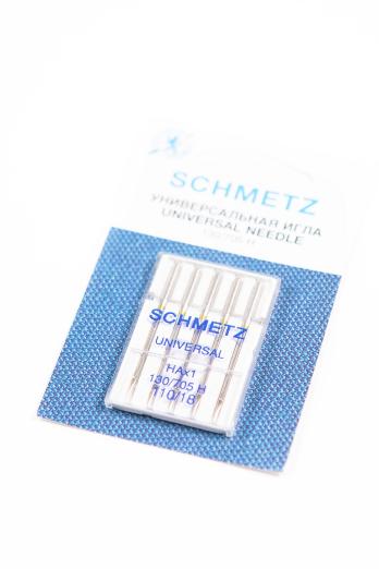 ИГЛА SCHMETZ УНИВЕРСАЛЬНАЯ 5(ШТ.)- 130/705 H № 110/18 ИГЛА SCHMETZ УНИВЕРСАЛЬНАЯ 5(ШТ.)- 130/705 H № 110/18