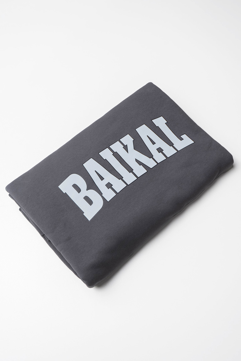 КУПОН ДЛЯ СВИТШОТА 1,3 м (180 см) ГРАФИТ BAIKAL