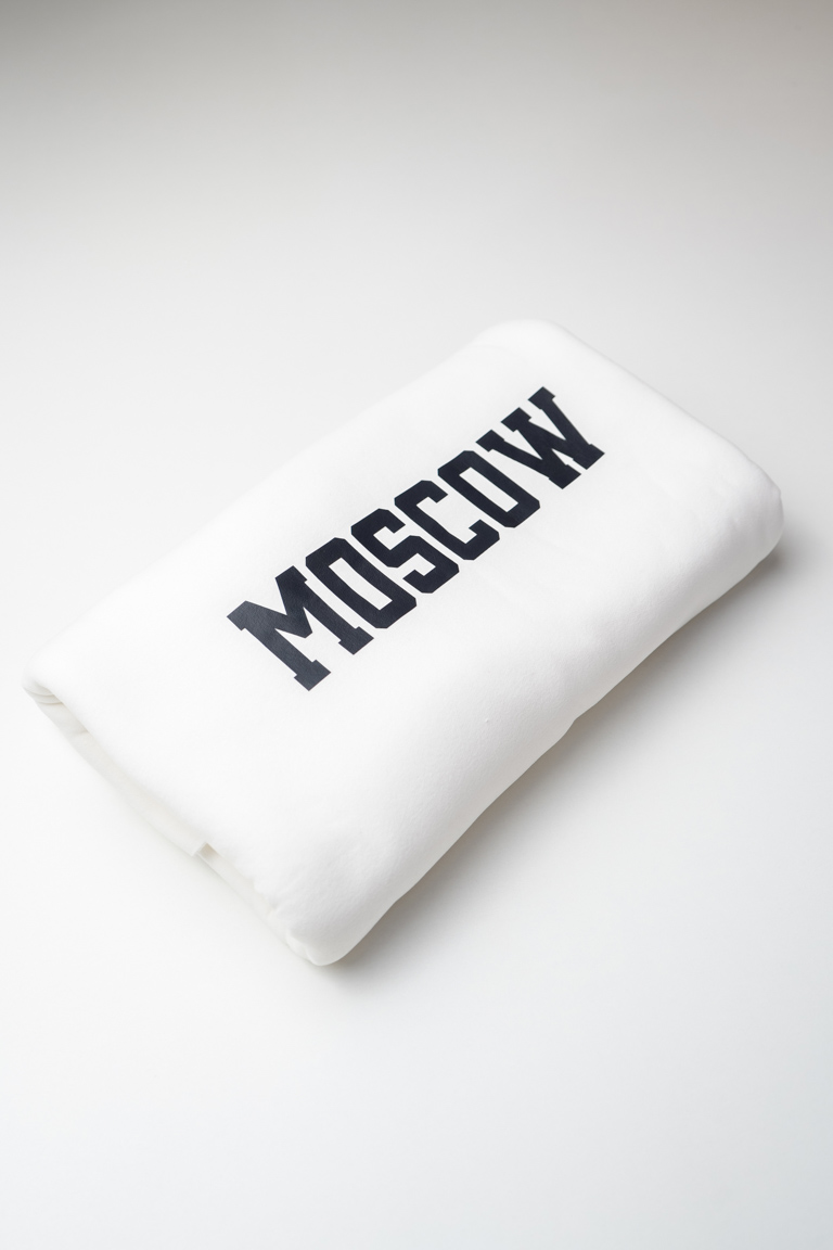 КУПОН ДЛЯ СВИТШОТА НАЧЕС 1,3 м (180 см) MOSCOW (черный шрифт) КОКОСОВОЕ МОЛОКО ПИЧ