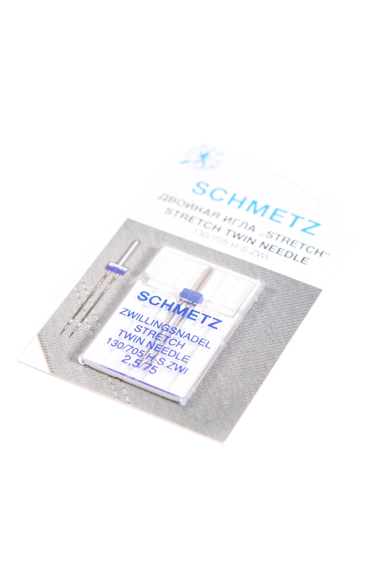 ИГЛА СТРЕТЧ ДВОЙНЫЕ SCHMETZ 1(ШТ)- 130/705 H-S ZWI № 75/2.5