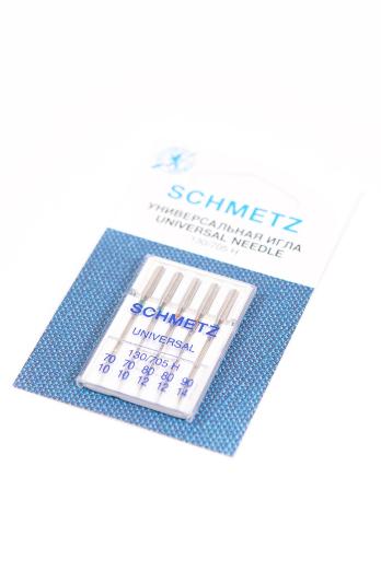 ИГЛА SCHMETZ УНИВЕРСАЛЬНАЯ 130/750705H №70(2) 80(2) 90 5 шт ИГЛА SCHMETZ УНИВЕРСАЛЬНАЯ 130/750705H №70(2) 80(2) 90 5 шт