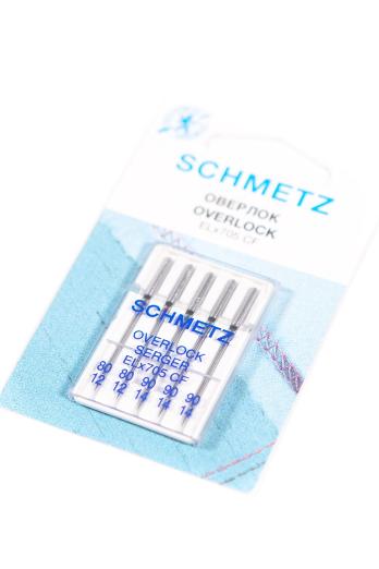 ИГЛА SCHMETZ ОВЕРЛОК ДЛЯ ПЛОСКОШОВНЫХ El 705 CF №80 (2) 90(3) 5 шт ИГЛА SCHMETZ ОВЕРЛОК ДЛЯ ПЛОСКОШОВНЫХ El 705 CF №80 (2) 90(3) 5 шт