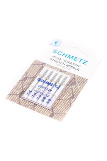 ИГЛА СТРЕТЧ SCHMETZ 5(ШТ.)- 130/705 H-S № 75 (3) 90 (2) ИГЛА СТРЕТЧ SCHMETZ 5(ШТ.)- 130/705 H-S № 75 (3) 90 (2)