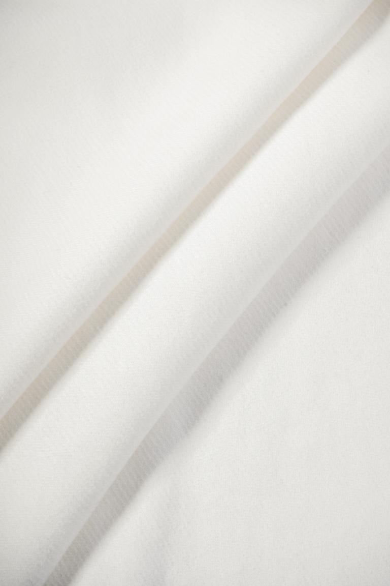 ОТРЕЗ 0,9 м (Плотный Футер 3х-нитка КОКОСОВОЕ МОЛОКО PEACH EFFECT (ПИЧ) 90%хб/10%пэ, 360 гр/кв.м, 195 см)