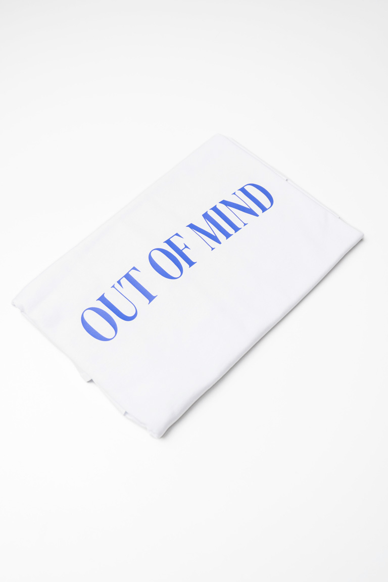 КУПОН ДЛЯ ФУТБОЛКИ 0,8 м (180 см) БЕЛЫЙ КУЛИРКА ПЛОТНЫЙ OUT OF MIND АУТ ОФ