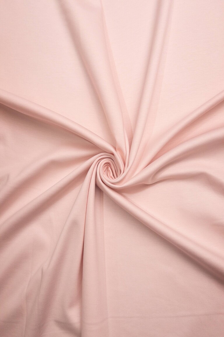 МЕРСЕРИЗОВАННЫЙ ИНТЕРЛОК с Лиоцеллом ЗЕМЛЯНИКА СО СЛИВКАМИ 240гр 47%хб, 47%лиоц, 6%эл, 180см