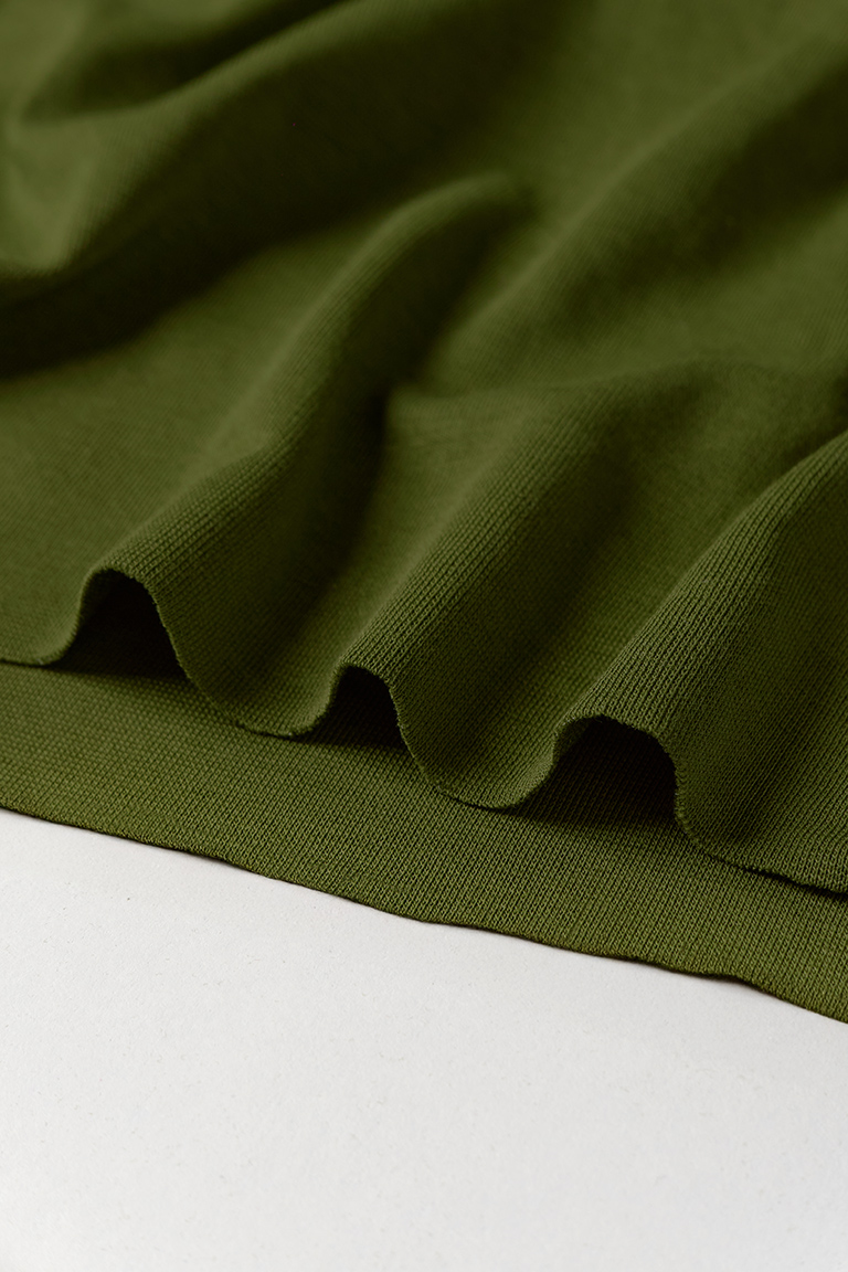 Рибана Сочная оливка 230 гр. 80-85 см. чулок 95хб-к/5эл