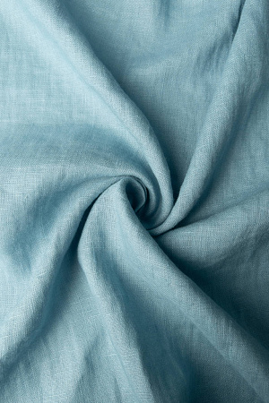 ЛЁН 100% костюмный с эффектом мятости МОРСКОЙ БРИЗ 185гр, 150см