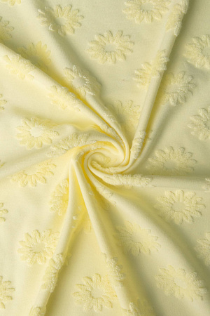 Кулирная гладь МАХРА СЛИВОЧНОЕ ОБЛАКО 80%хб 20%пэ, 265 гр/кв.м, 160 см