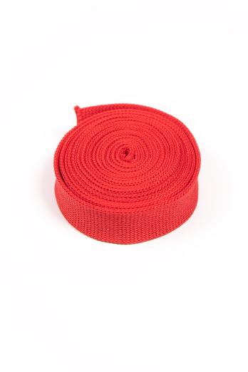 ШНУР RED METER ПР-ВО ПЛОСКИЙ КРАСНЫЙ МАК (ПОЛИЭСТЕР), 16 мм ШНУР RED METER ПР-ВО ПЛОСКИЙ КРАСНЫЙ МАК (ПОЛИЭСТЕР), 16 мм