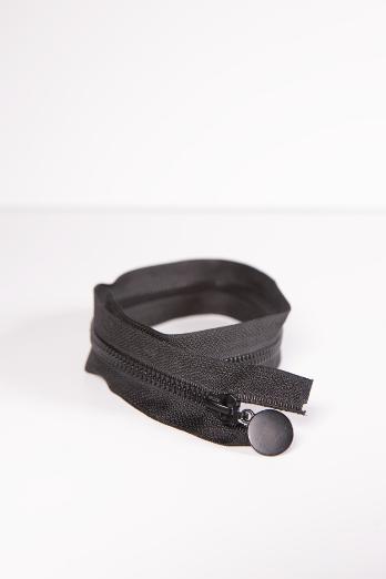 МОЛНИЯ РАЗЪЕМНАЯ  №5 ЧЕРНАЯ (ТРАКТОР) 55 СМ (КРУГЛАЯ "СОБАЧКА") МОЛНИЯ РАЗЪЕМНАЯ  №5 ЧЕРНАЯ (ТРАКТОР) 55 СМ (КРУГЛАЯ "СОБАЧКА")