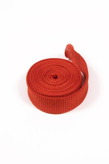 ШНУР RED METER ПР-ВО ПЛОСКИЙ ТЕРРАКОТ (ПОЛИЭСТЕР), 16 мм ШНУР RED METER ПР-ВО ПЛОСКИЙ ТЕРРАКОТ (ПОЛИЭСТЕР), 16 мм